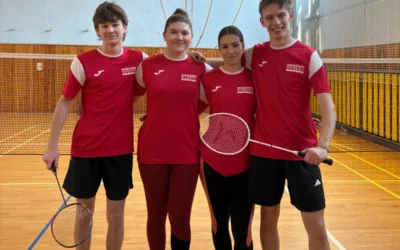 🏸Iuventas reprezentoval na okresním turnaji v badmintonu